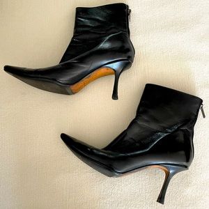Jimmy Choo women’s short leather boots size 38.5